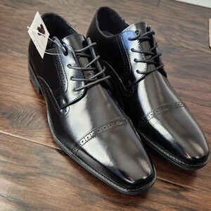 Stacy Adams Black Oxford Dress Shoes